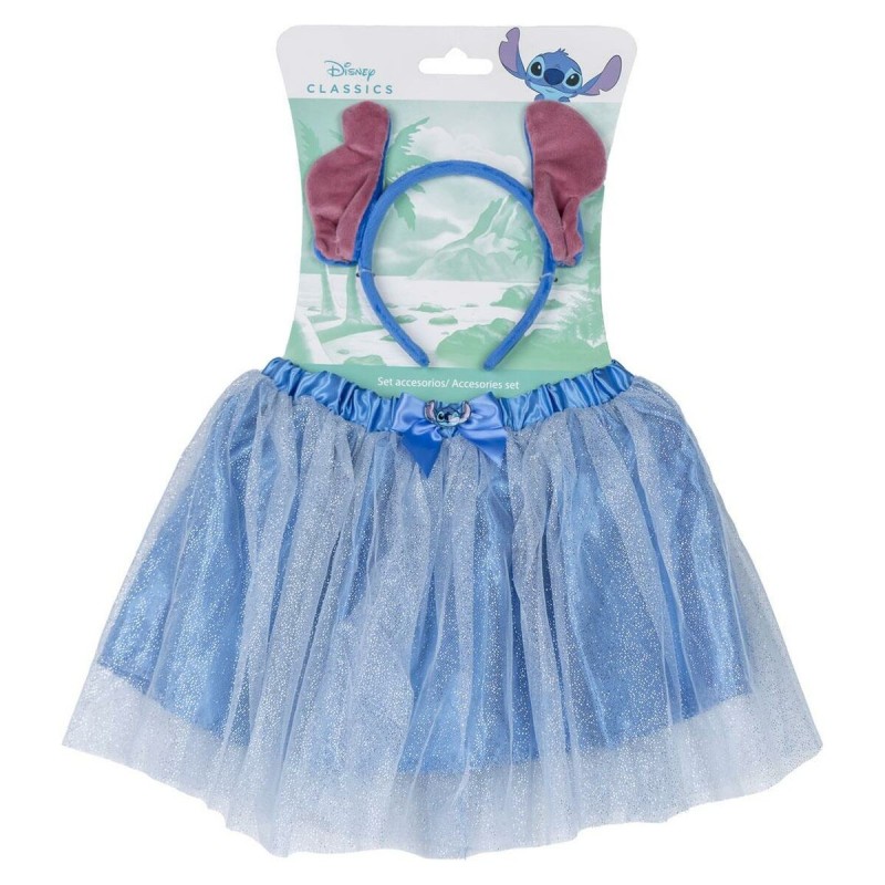 Ensemble d'accessoires Stitch Bleu 2 Pièces