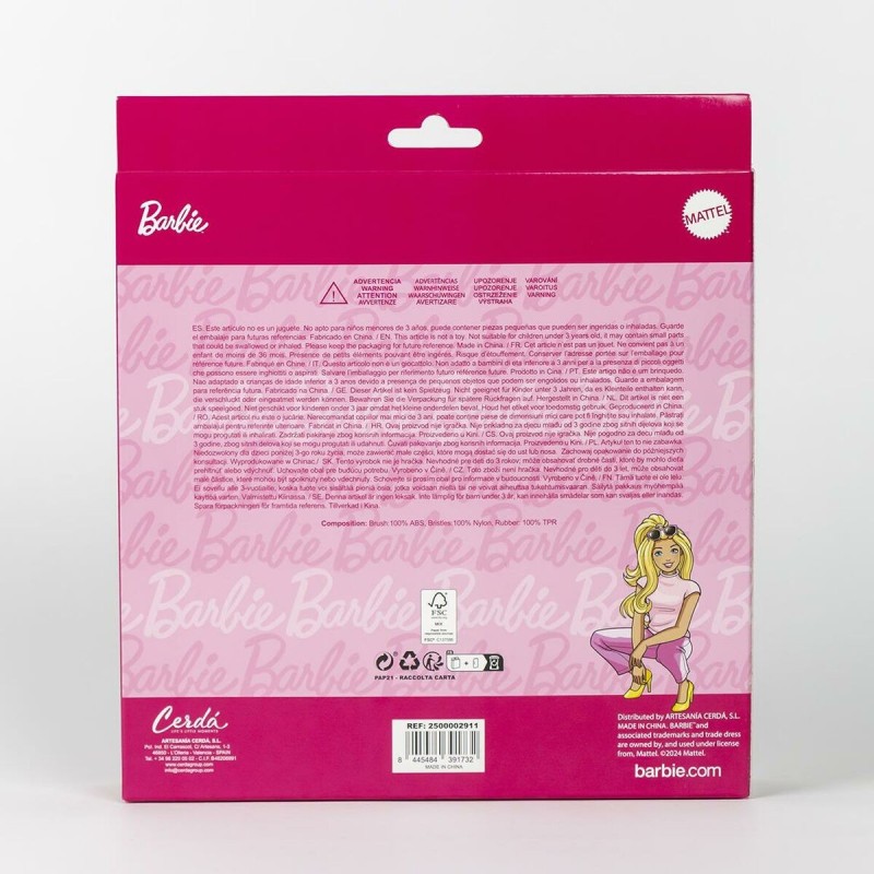 Ensemble de Beauté Barbie Rose clair Multicomposition 4 Pièces