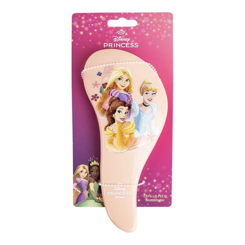 Brosse Démêlante Disney Princess Rose 100 % ABS