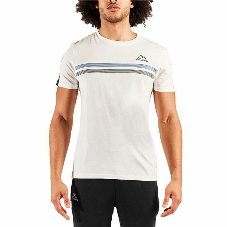 T-shirt à manches courtes homme Kappa Iverpool Active Blanc Homme