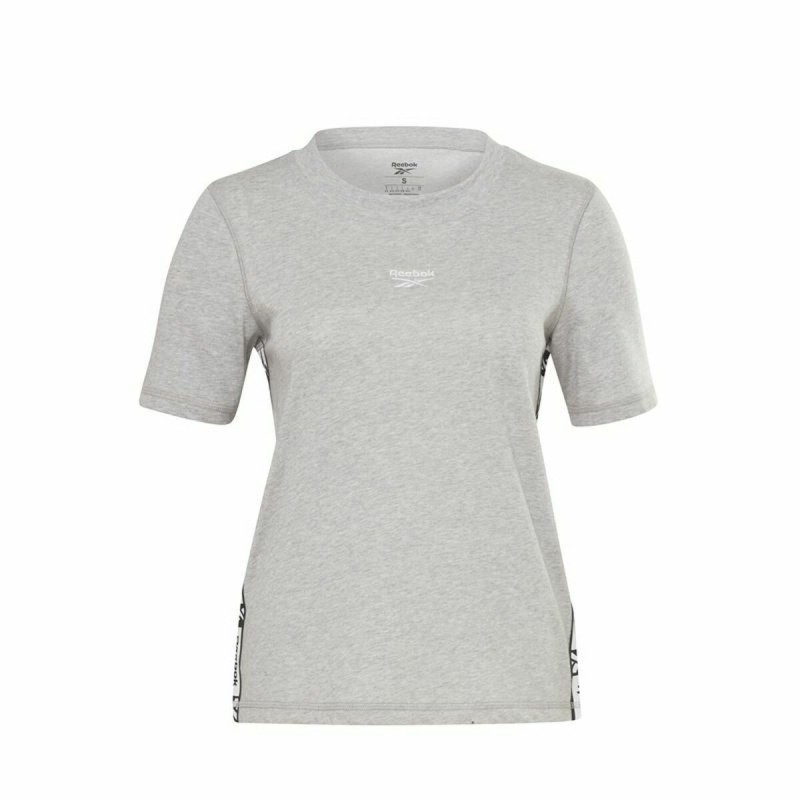 T-shirt à manches courtes femme Reebok Tape Pack Gris