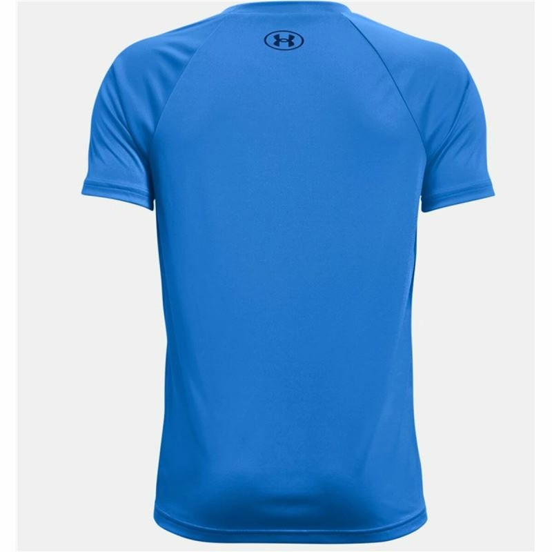 T-shirt à manches courtes enfant Under Armour Tech Hybrid Bleu