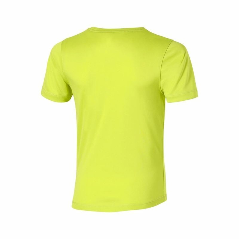 T shirt à manches courtes Enfant Asics Run Vert citron