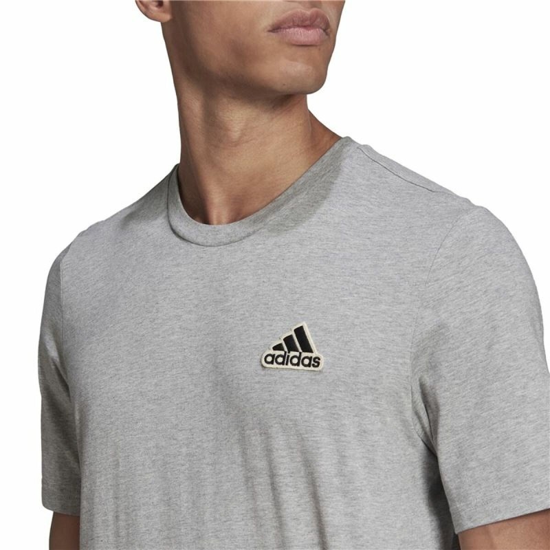 T-shirt à manches courtes homme Adidas Essentials Feelcomfy Gris