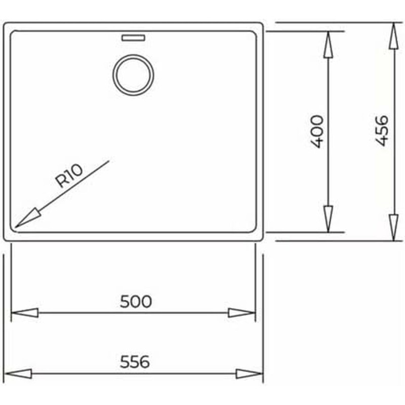 Évier simple Teka RADEA R10 Blanc