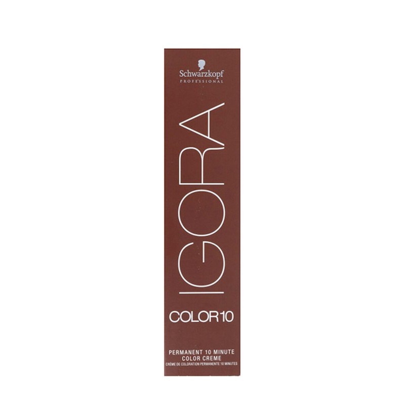 Teinture permanente Igora Color10 Schwarzkopf 8-0 (60 ml)