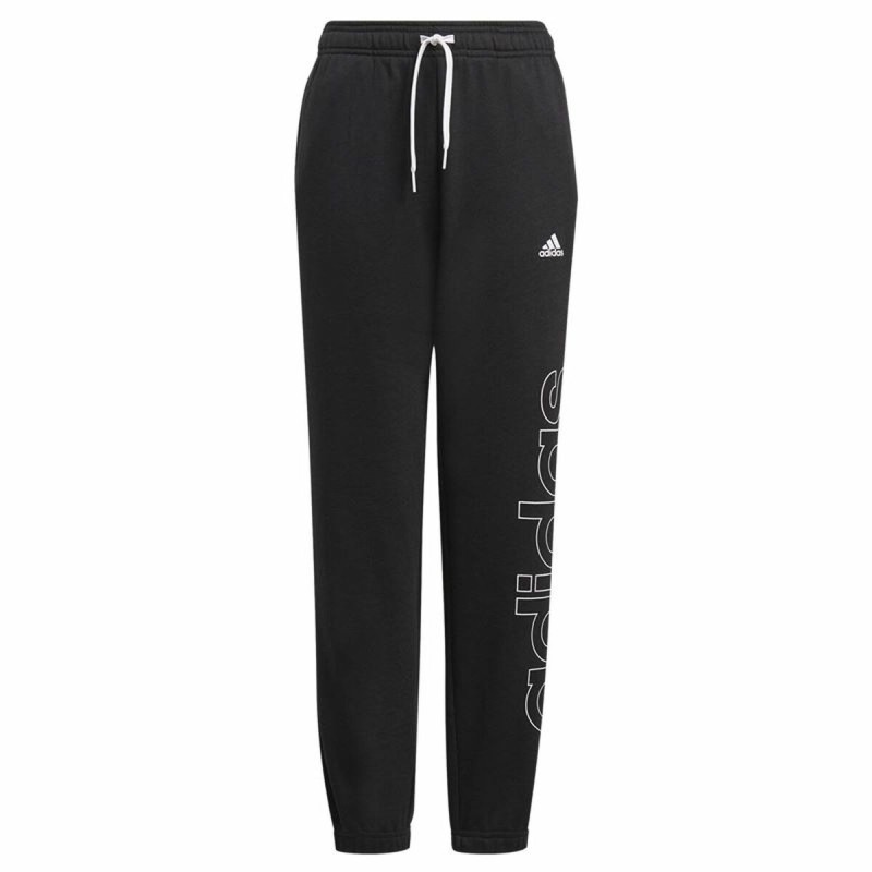 Pantalons de Survêtement pour Enfants Adidas Essentials French Terry Noir