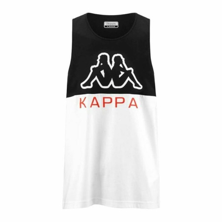 Maillot de Corps sans Manches pour Homme Kappa Eric CKD Blanc Noir