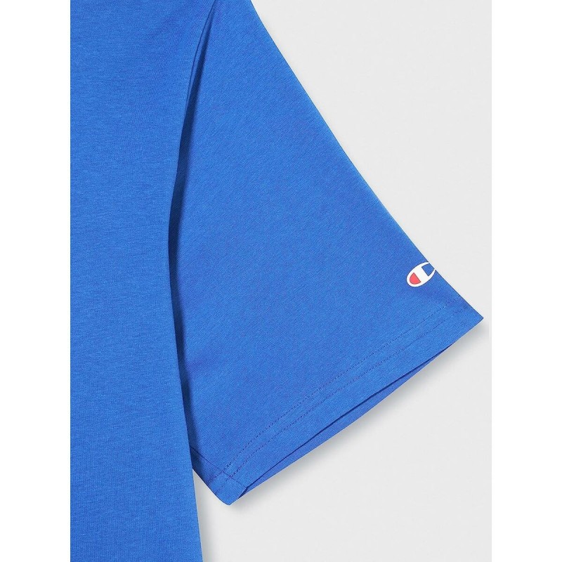 T-shirt à manches courtes homme Champion Crewneck Bleu