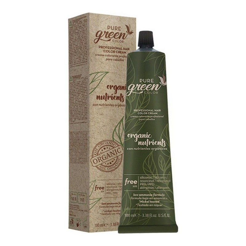 Crème Colorante Pure Green Nº 8.0 (100 ml)