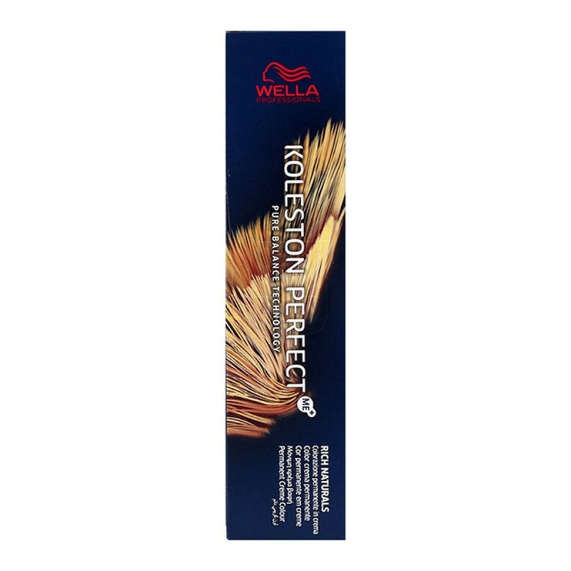 Teinture permanente Koleston Me+ Wella Nº 7/37 (60 ml)