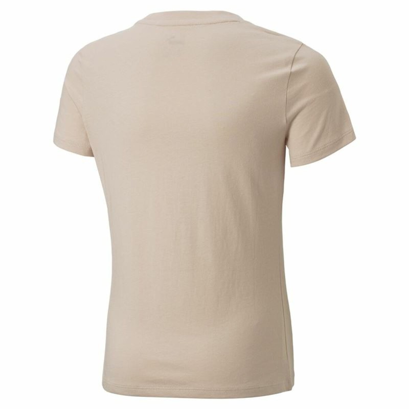 T shirt à manches courtes Enfant Puma Beige