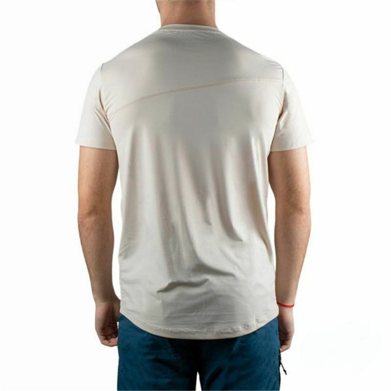 T-shirt à manches courtes homme +8000 Uvero Beige