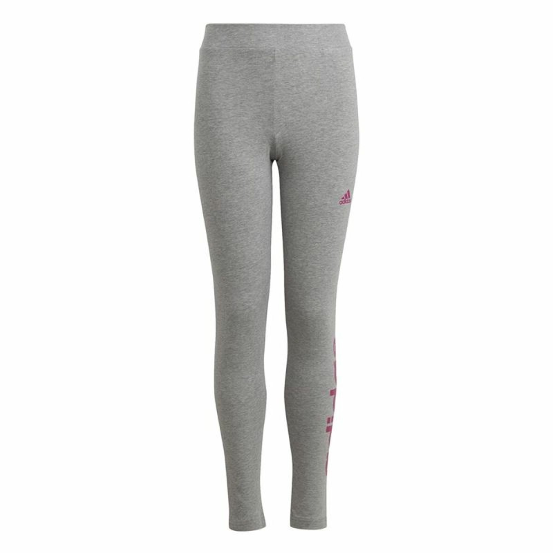 Leggings de Sport pour Enfants Adidas Gris