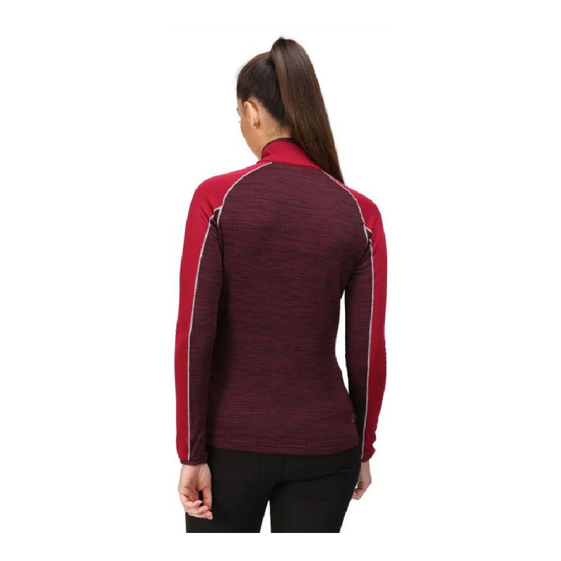 Doublure Polaire Regatta Hepley Lightweight Half-Zip Rouge foncé