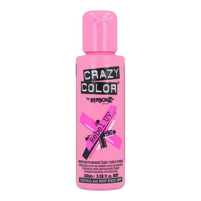 Couleur Semi-permanente Rebel Crazy Color Nº 78