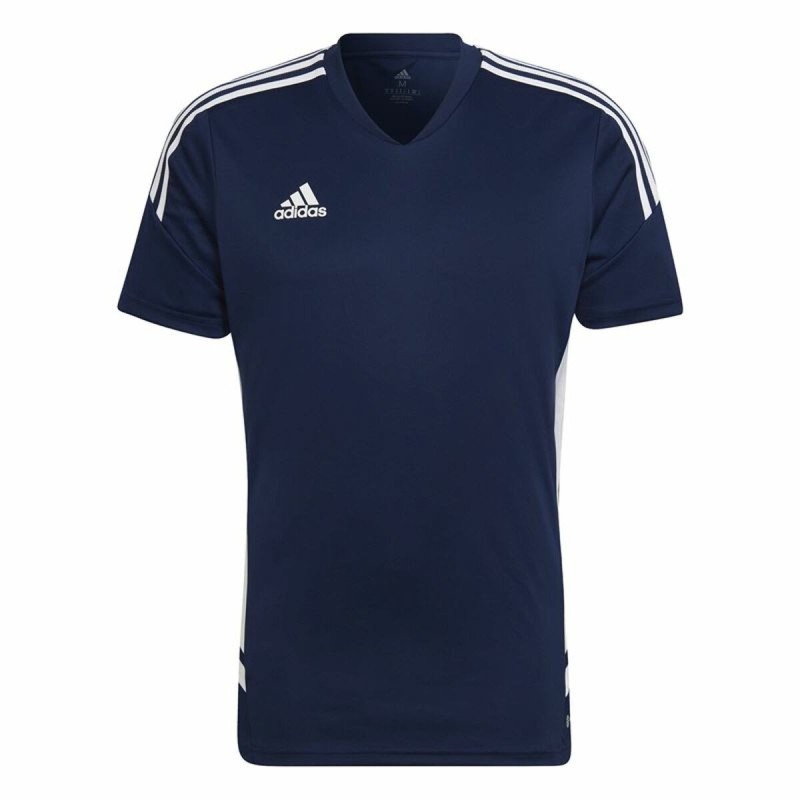 Maillot de Football à Manches Courtes pour Homme Adidas Con22 Bleu