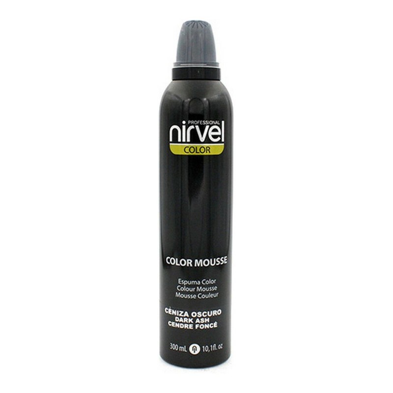 Mousse volumatrice Color Mousse Nirvel Color Mousse Cendre Foncé (300 ml)