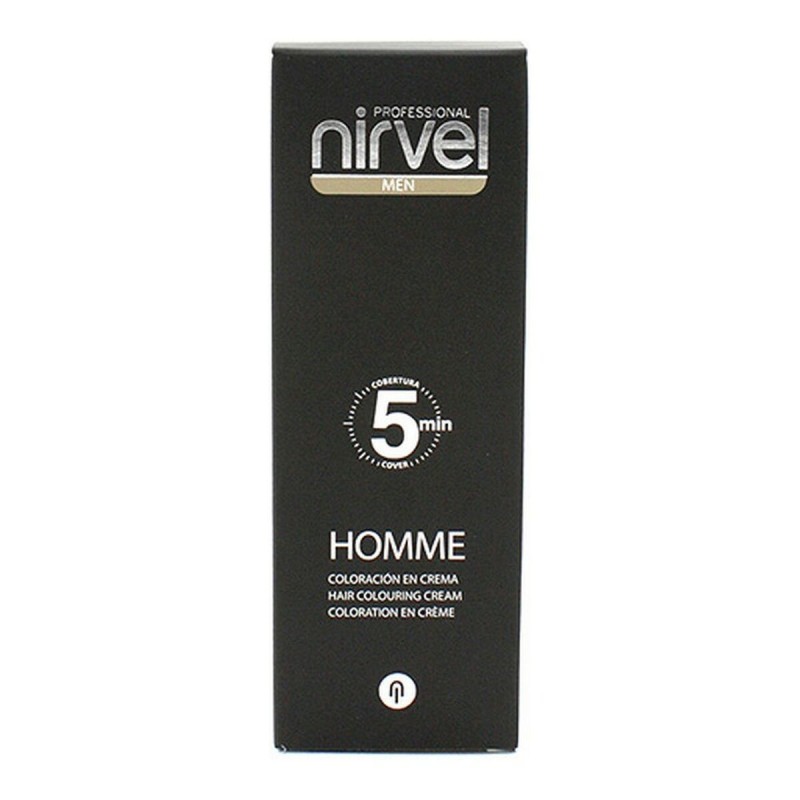 Teinture sans ammoniaque Men 5 Minutes Nirvel Men 5 Marron (30 ml)