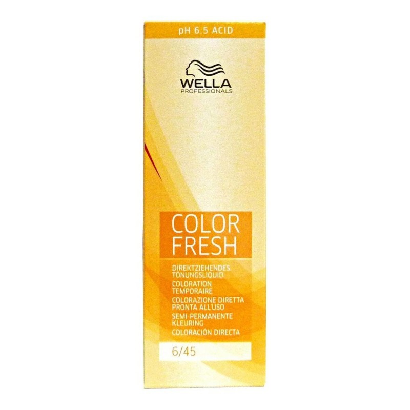 Couleur Semi-permanente Color Fresh Wella Color Fresh Nº 4/07 (75 ml)