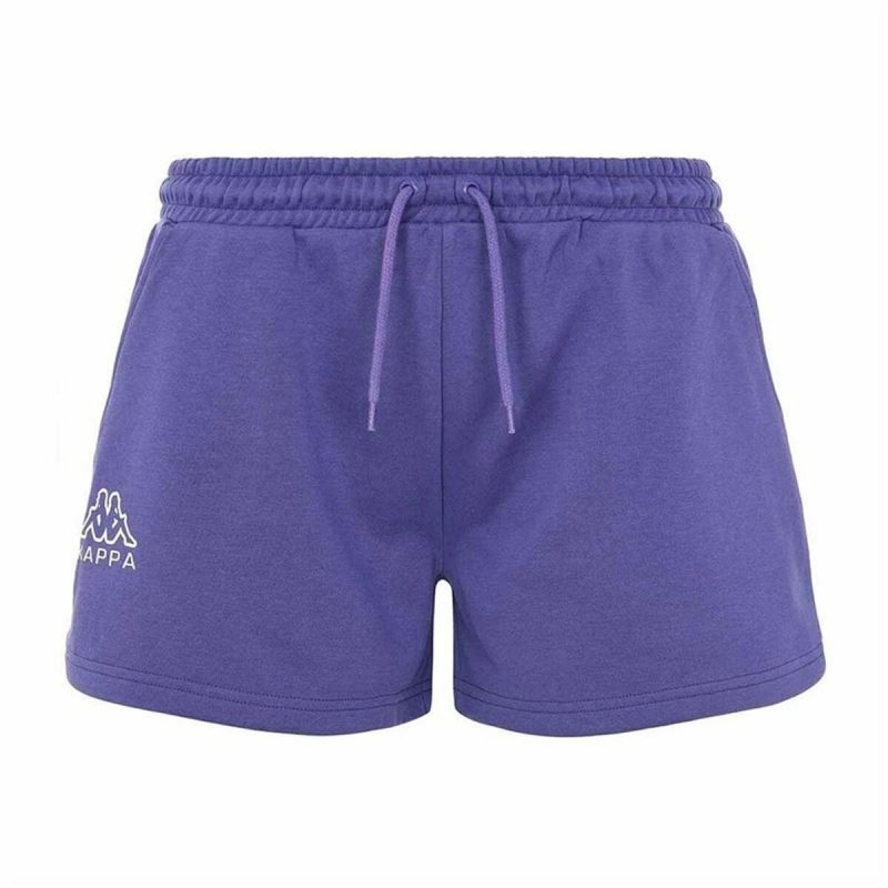 Short de Sport pour Femme Kappa Edilie CKD Violet Bleu