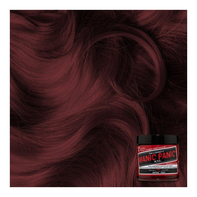 Teinture permanente Classic Manic Panic ‎HCR 11016 Infra Red (118 ml)