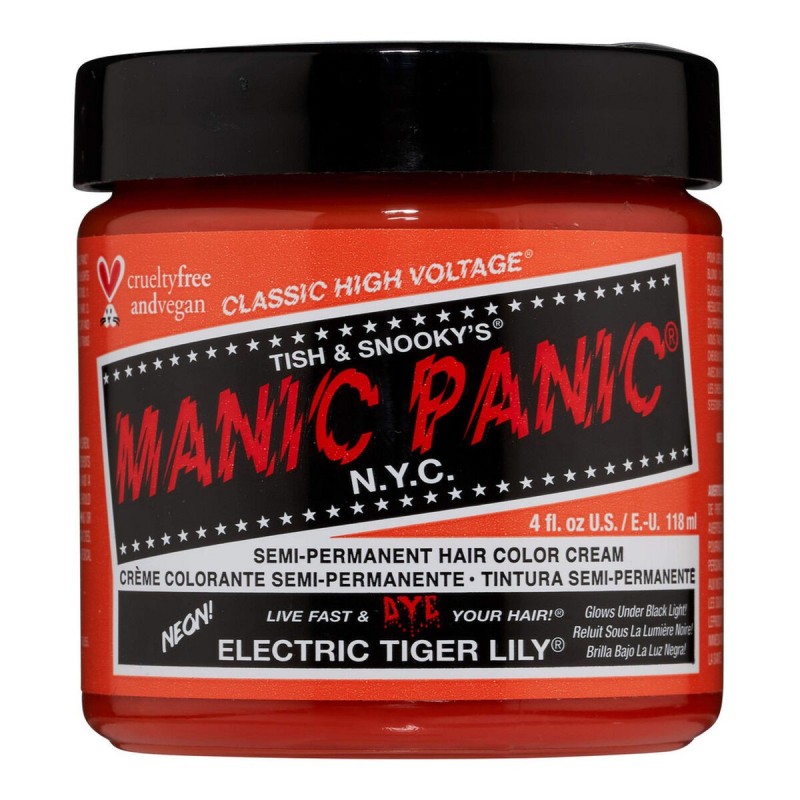 Teinture permanente Classic Manic Panic Electric Tiger Lily (118 ml)