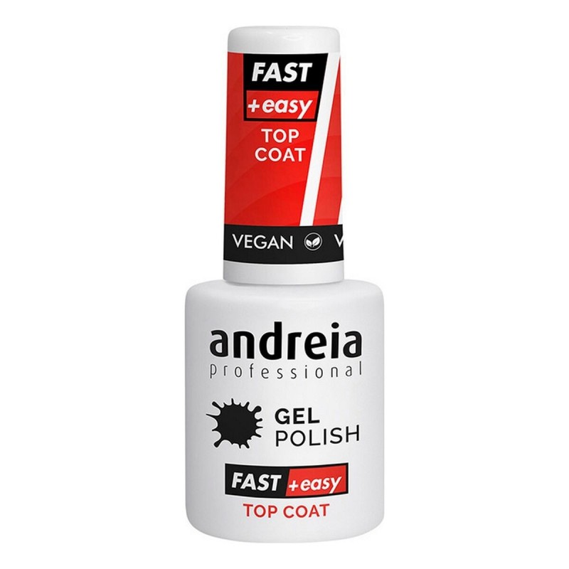 Brillant à ongles Gel Polish Fast Easy Top Coat Andreia (10