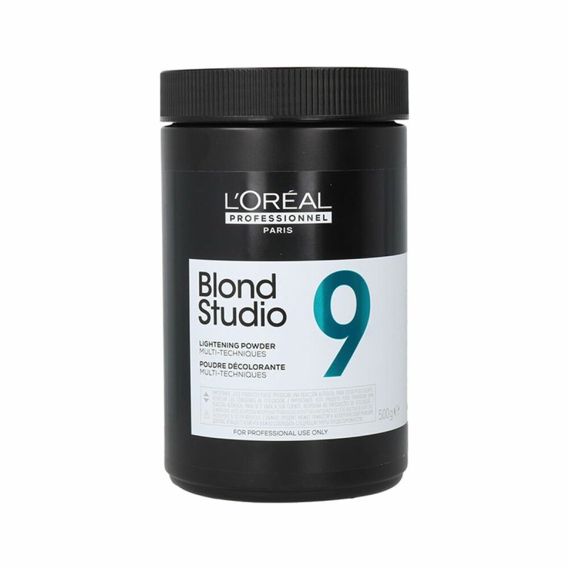 Décolorant L'Oreal Professionnel Paris  Blond Studio Multi-Techniques Sous forme de poudre 9 niveaux (500 g)