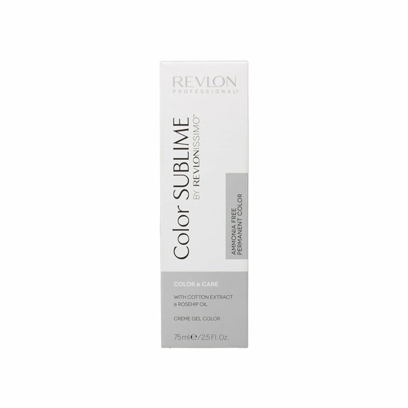 Teinture permanente Revlon Revlonissimo Color Sublime Nº 6.66 (75 ml)