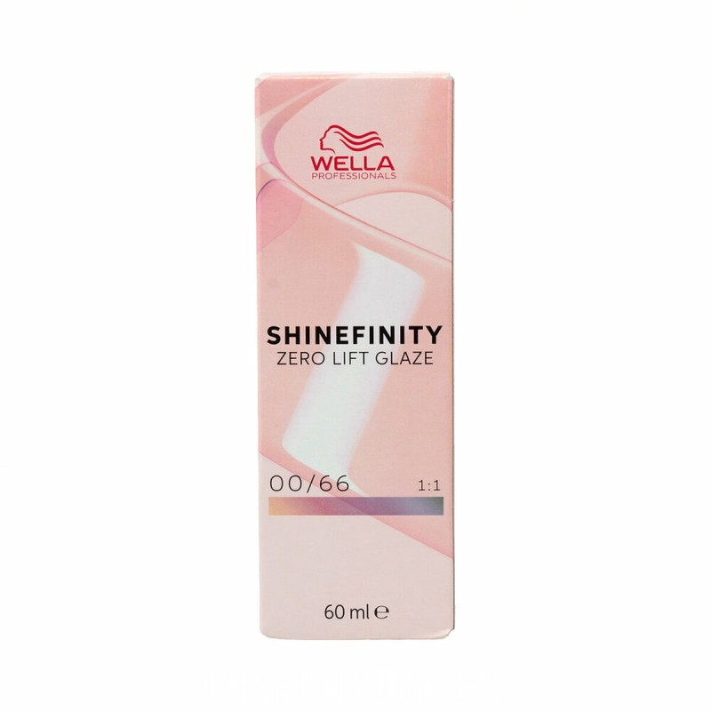 Coloration Permanente Wella Shinefinity Nº 00/66 (60 ml)