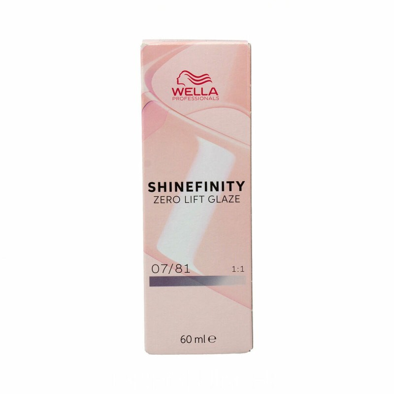 Coloration Permanente Wella Shinefinity Nº 07/81 (60 ml)