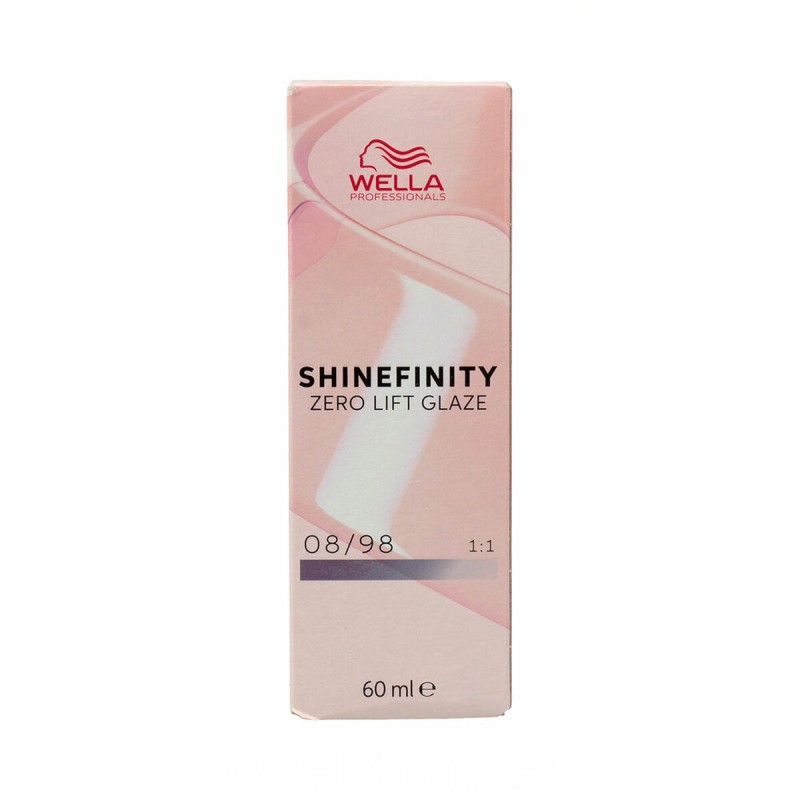 Coloration Permanente Wella Shinefinity color Nº 08/98 (60 ml)