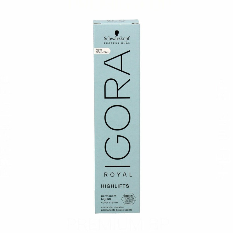 Teinture permanente Schwarzkopf Igora Royal 60 ml Hl 1019-Blond Platine