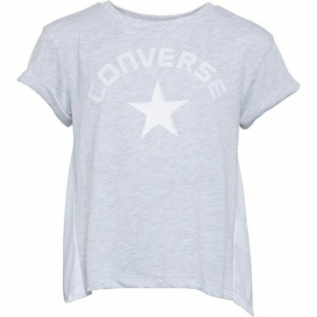 T shirt à manches courtes Enfant Converse Mix Flyaway Gris clair