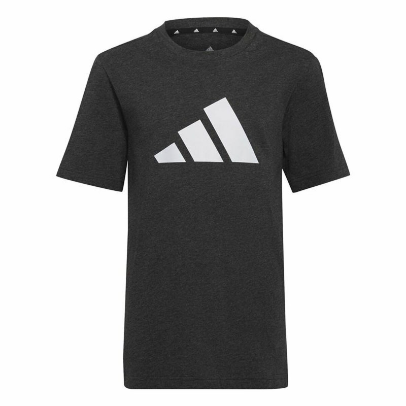 T shirt à manches courtes Enfant Adidas Future Icons Noir