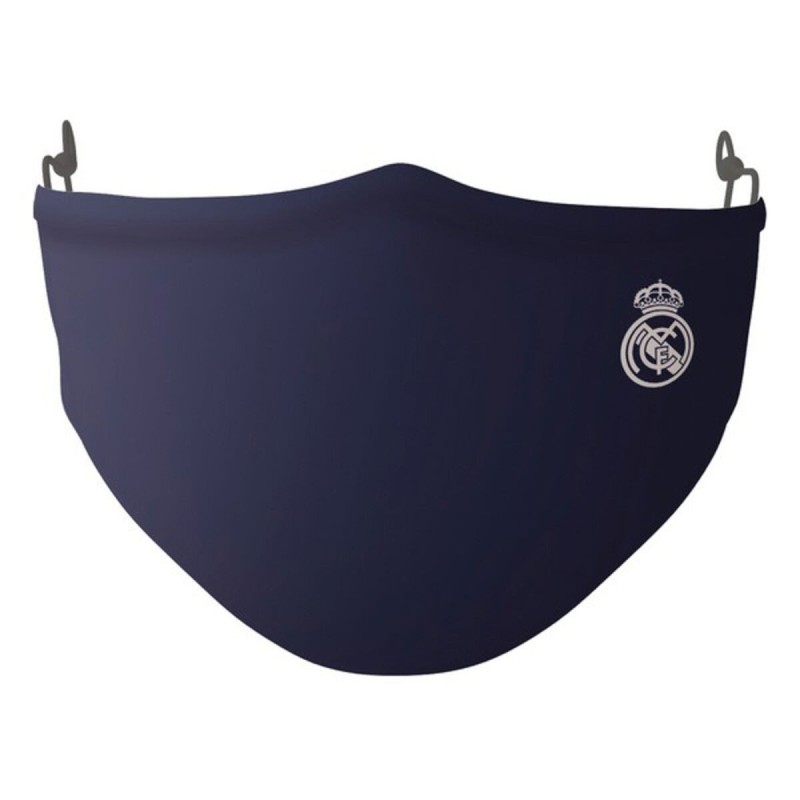 Masque en tissu hygiénique réutilisable Real Madrid C.F. Bleu