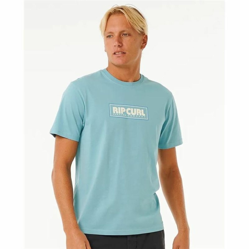 T-shirt à manches courtes homme Rip Curl Big Mumma Icon  Bleu ciel