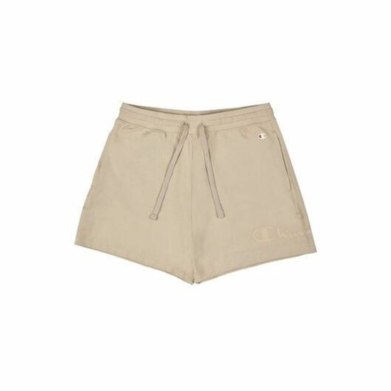 Short de Sport pour Femme Champion Shorts Beige Marron