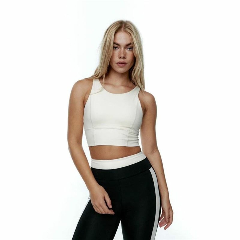 Haut de Sport pour Femme Black Limba Diardi  Crème