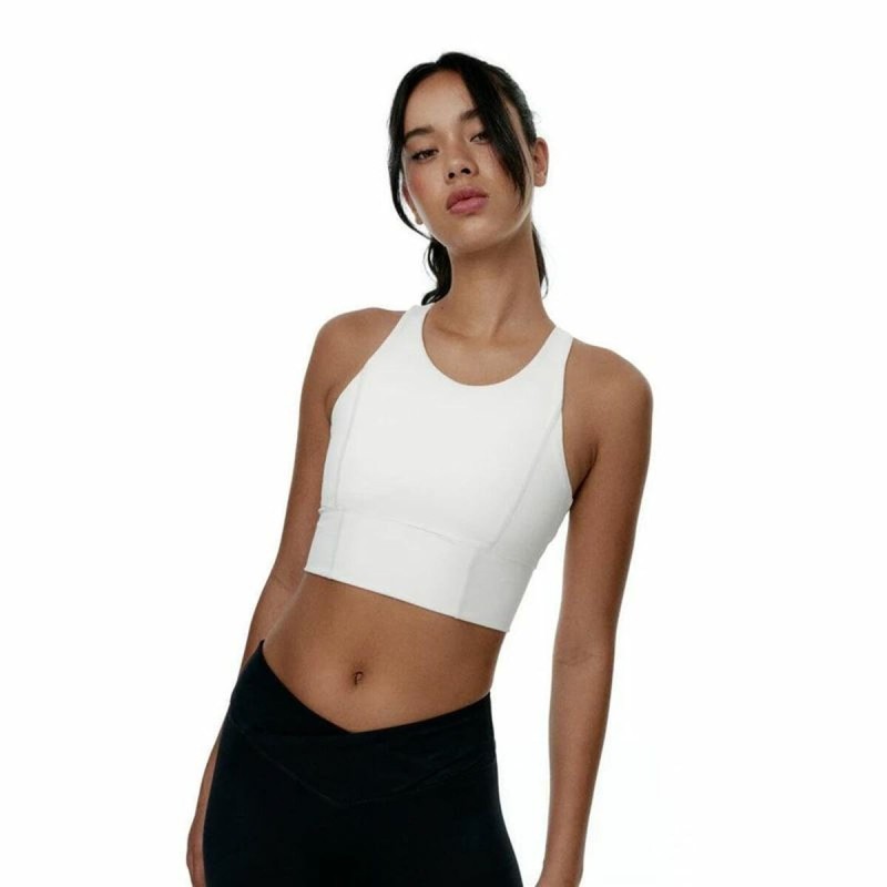 Haut de Sport pour Femme Black Limba Diardi  Crème