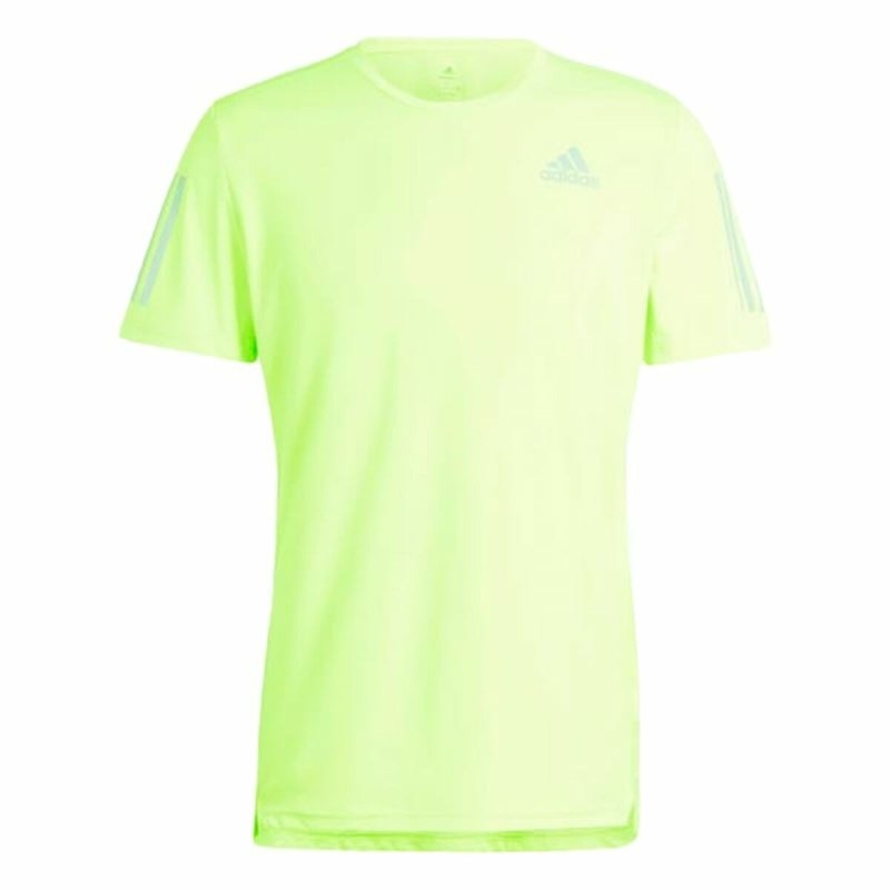 Chemisette Adidas Own The Run Vert citron