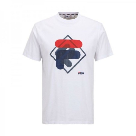 T-shirt à manches courtes homme Fila  FAM0447 10001 Blanc