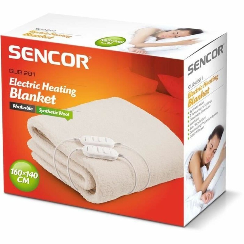 Couverture Thermique Sencor SUB 291 120 W Blanc