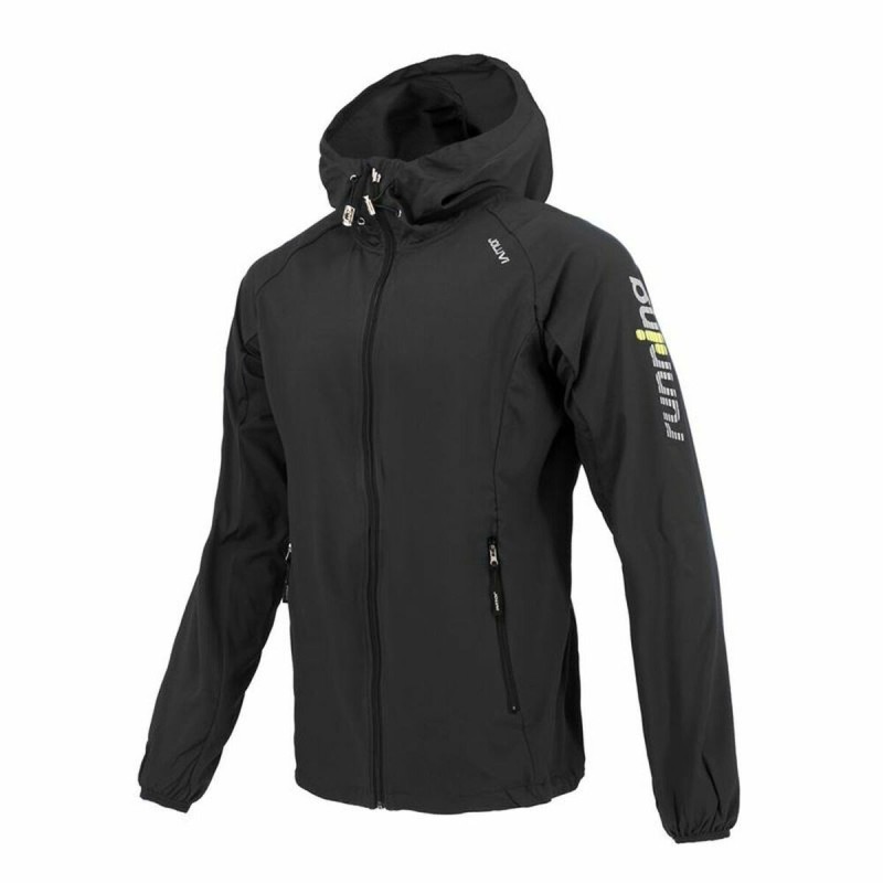 Veste Coupe-Vent Joluvi Meta Hood Noir Homme