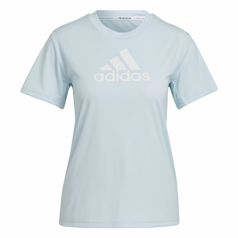 T-shirt à manches courtes femme Adidas Move Logo Sport Cyan