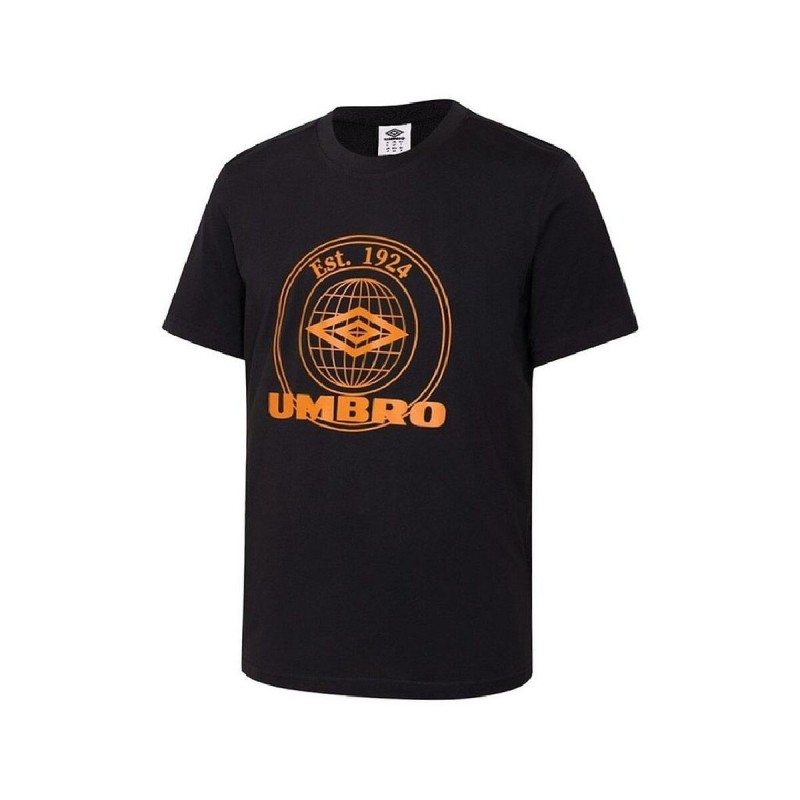 T-shirt à manches courtes homme Umbro COLLEGIATE 66119U Noir