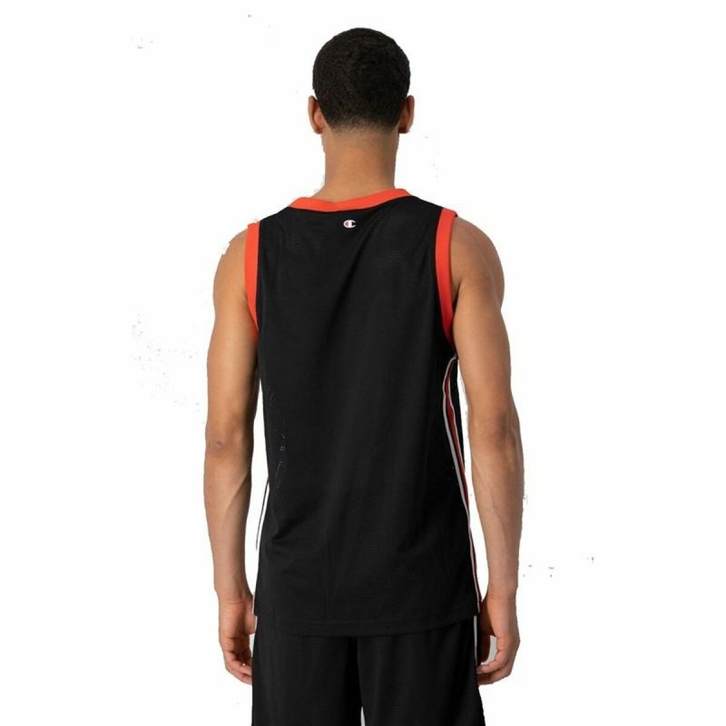 Maillot de Corps sans Manches pour Homme Champion Tank Top Noir