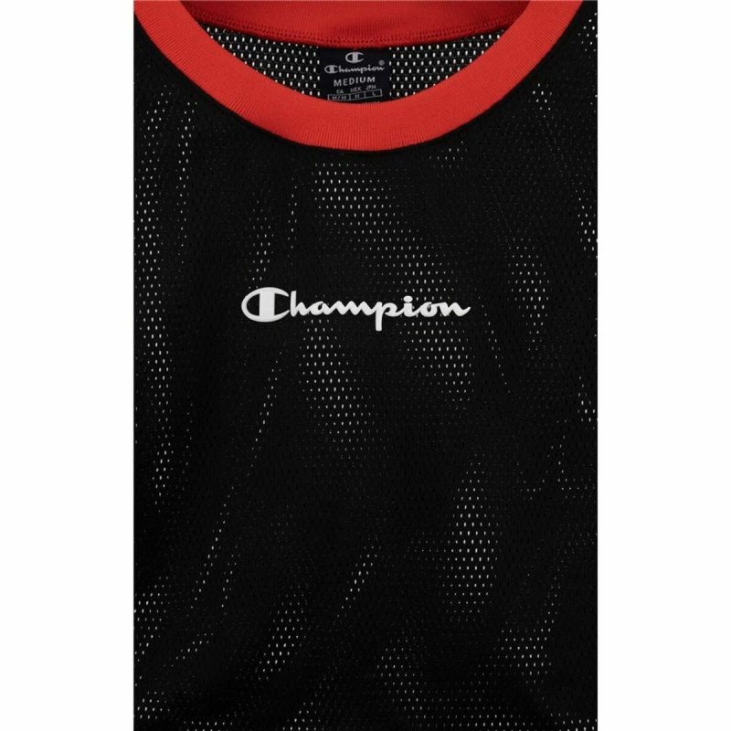 Maillot de Corps sans Manches pour Homme Champion Tank Top Noir