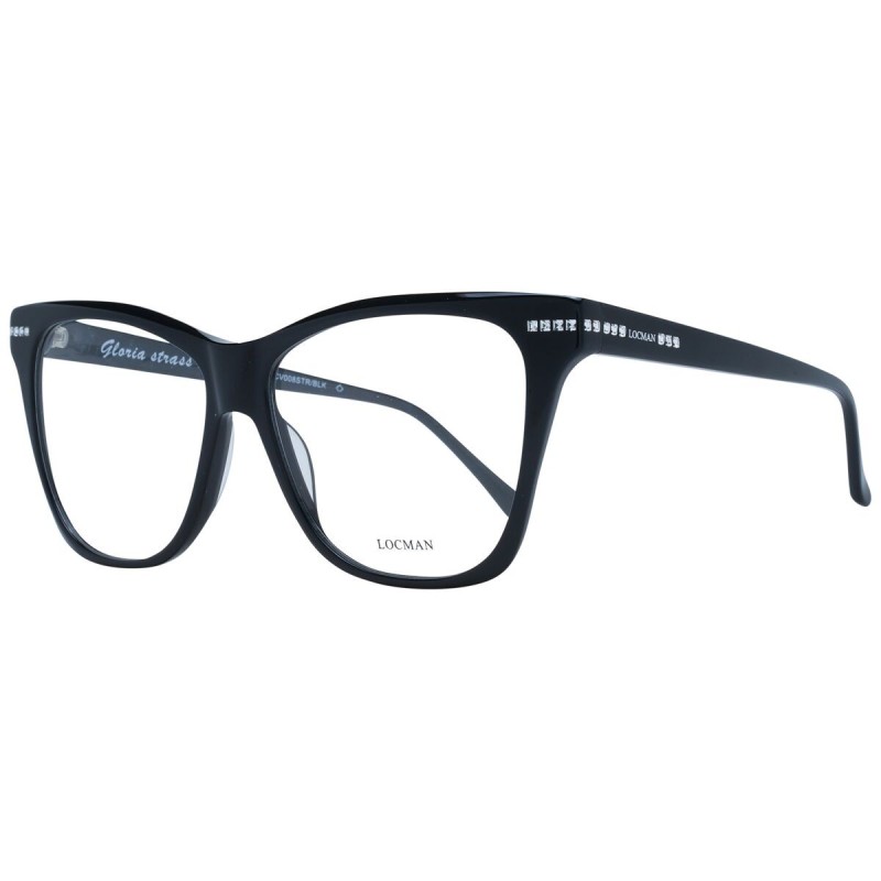 Monture de Lunettes Femme Locman LOCV008STR 59BLK